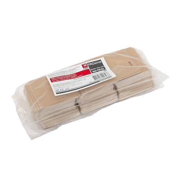 Бирка маркировочная мягкая У-134М (100 шт.) большой квадрат EKF PROxima