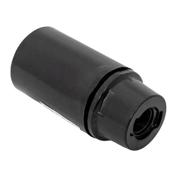 Патрон карболитовый подвесной Е14 черн. EKF