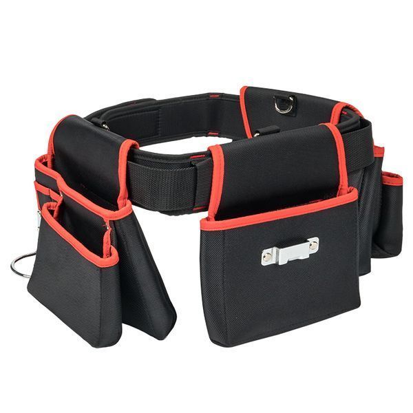 Сумка-пояс двухсекционная усиленная с двухшпеньковым ремнем С-12 EKF Professional