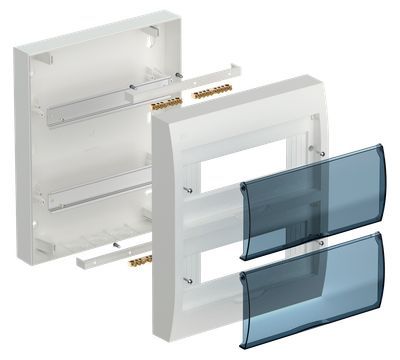 KREPTA 3 Корпус пластиковый ЩРН-П-24 IP41 белый IEK