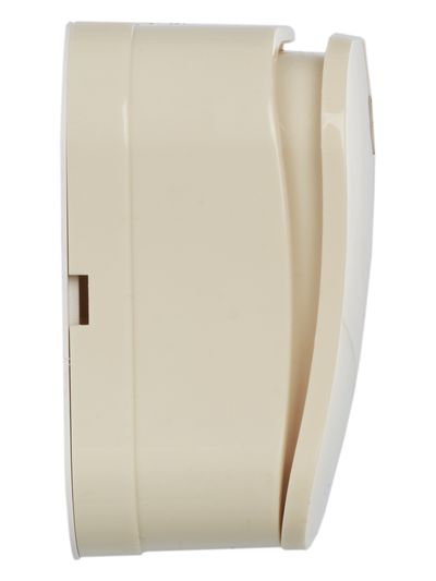 GLORY Выключатель 2-клавишный для открытой установки с индикацией 10А ВС20-2-1-ХК кремовый IEK