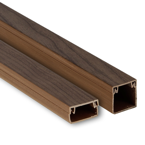 Канал кабельный (40x16) (30 м) темное дерево EKF-Plast