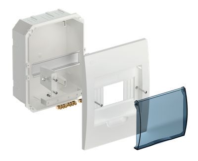 KREPTA 3 Корпус пластиковый ЩРВ-П-6 IP41 белый IEK