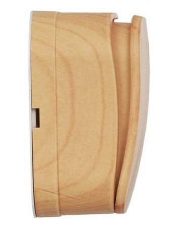 GLORY Выключатель 2-клавишный для открытой установки с индикацией 10А ВС20-2-1-ХС сосна IEK