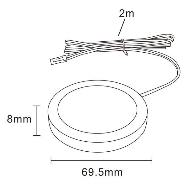 Светильник накладной мебельный 12V Mobiled Lightstar 036330