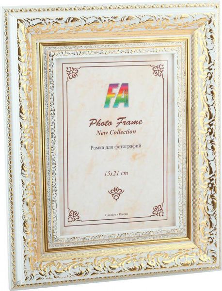 Фоторамка FA пластик Версаль белый 21х30 (10/120) Б0020846