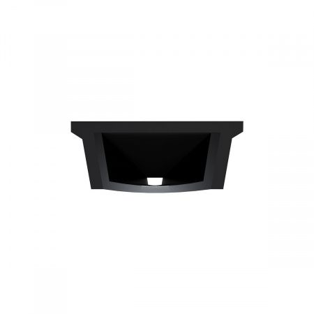 Профиль гибкий накладной с рассеивателем черный 2м. Apeyron 08-35