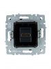 BRITE Розетка HDMI РHDMI-0-БрС сталь IEK