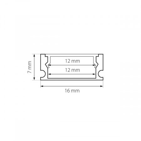 Профиль с рассеивателем Lightstar Profiled 419121