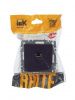 BRITE Розетка компьютерная RJ45 кат.5E РК10-БрЧ черный IEK