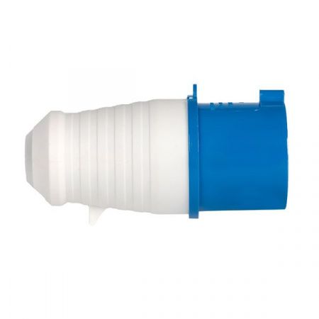 Вилка переносная 023 2Р+РЕ 32А 220В IP44 EKF