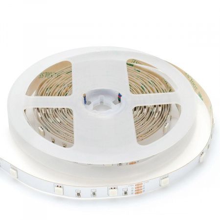 Светодиодная лента OGM 7,2W/m 30LED/m 5050SMD разноцветная 5M LSE-159